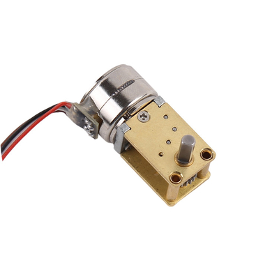 SM15-817G Customized Shaft Reducer 15mm Diameter 5V Micro Stepper Motor with Reducer Worm Gearbox