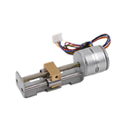 SM20-55-T linear stepper motor with linear bearings and brass slider 1 KG thrust for Camera, Optics, Medical Devices