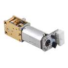 2.4~6V Load Speed 12250 RPM Brush DC Gear Motor With Worm Gear Box $3~$8.5/unit