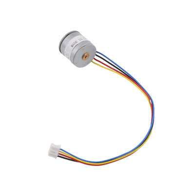 Bipolar Drive 24V Micro Stepper Motor 20mm 2 Phase With Metal Gear