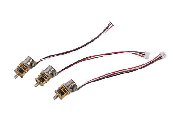 Động cơ bước hộp số 8 mm Động cơ bước bánh răng 2 pha cho ống kính máy ảnh thiết bị nhỏ gọn