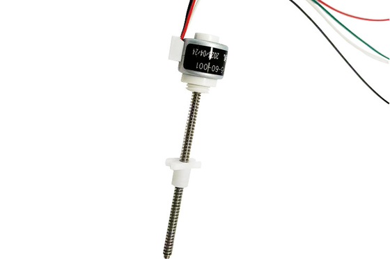 PM15 bipolar mini high precision linear stepper motor 5V 12V external drive type DC linear stepper actuator screw motor