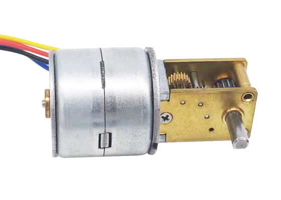 Lục đầu ra tùy chỉnh động cơ bước 20mm và hộp số giun