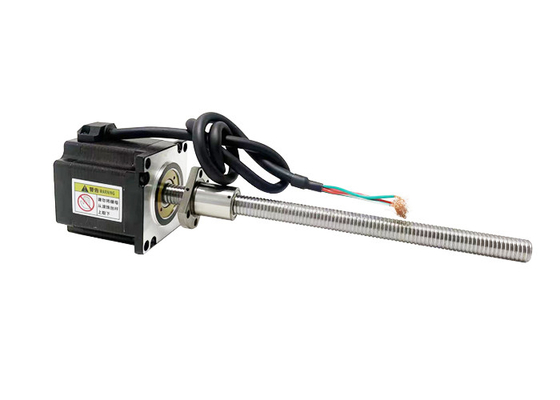 Nema 23 57mm Hybrid Ball Screw Stepper Motor 1.8° Step Angle 4 dây dẫn cho thiết bị chẩn đoán y tế