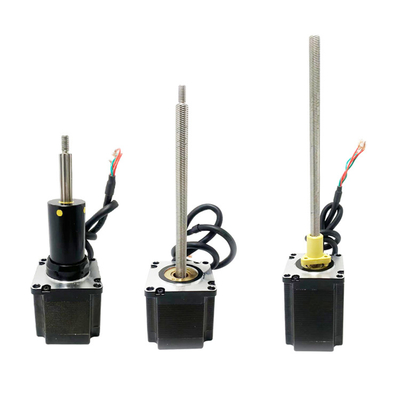 Động cơ bước hybrid Nema 23 (57mm), lưỡng cực, 4 chân, trục vít me ACME, độ ồn thấp, tuổi thọ cao, hiệu suất cao.