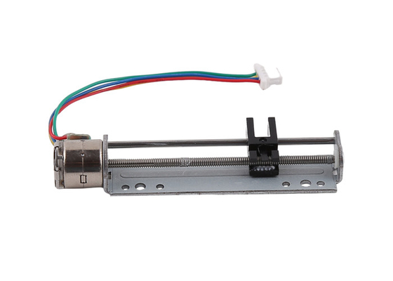 18 ° Step Angle 10mm Diameter Micro Stepper Motor With Bracket Slider Thrust 120g