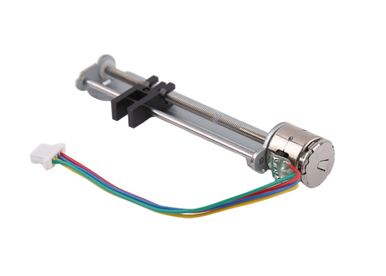 18 ° Step Angle 10mm Diameter Micro Stepper Motor With Bracket Slider Thrust 120g