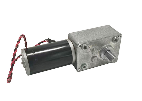 Động cơ điện mô-men xoắn cao 24v động cơ DC với hộp số Worm động cơ DC