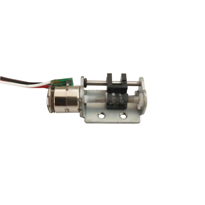 2 giai đoạn đường kính 8mm góc bước 18 độ Micro Slider Động cơ bước tuyến tính với đệm