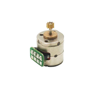 Độ chính xác cao 2 pha 4 dây góc bước 18 độ 8mm động cơ micro stepper