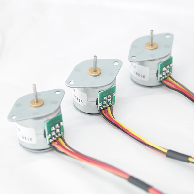 20BY45 12V 2 pha động cơ bước 18 độ 3000rpm