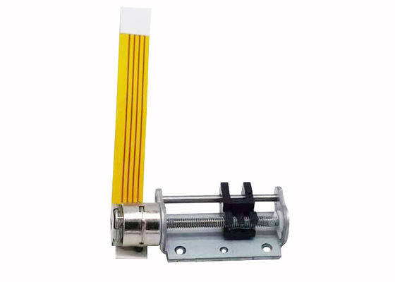2 giai đoạn Trọng lượng 4 g Nam châm vĩnh cửu 8mm Micro Slider Stepper Motor With Mounting Bracket